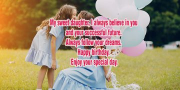 Daughter Birthday Messages